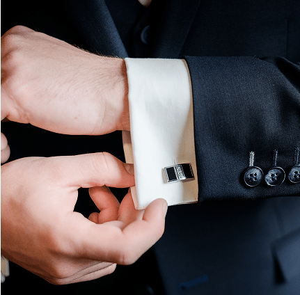 Elegance Noir Cufflinks